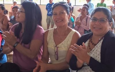 Die Frauen, die die Kallari Gruppe zusammen und stark halten