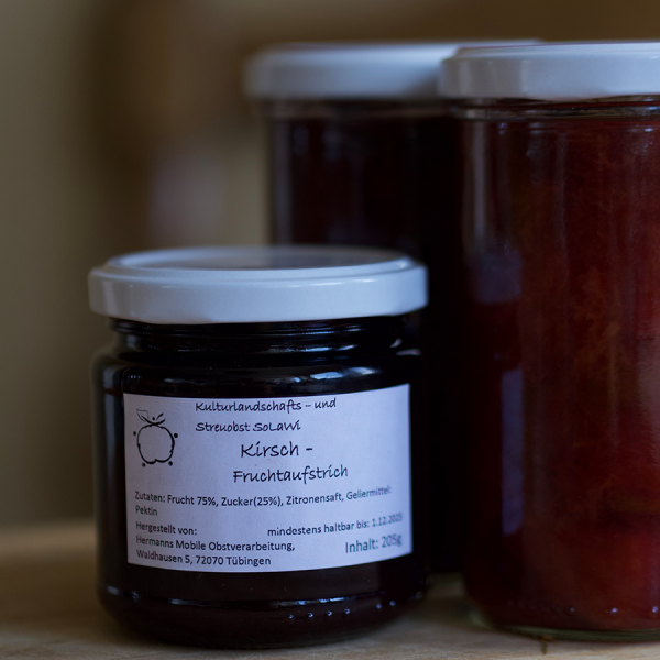 Kirsch- Fruchtaufstrich – 105g Glas